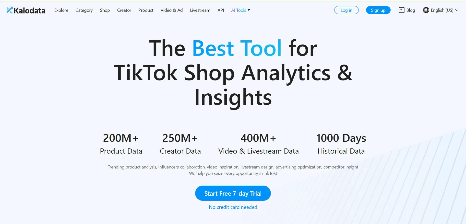 tiktok tool kalodata Kalodata - TikTok Shop Tools for Product Research and Analytics
