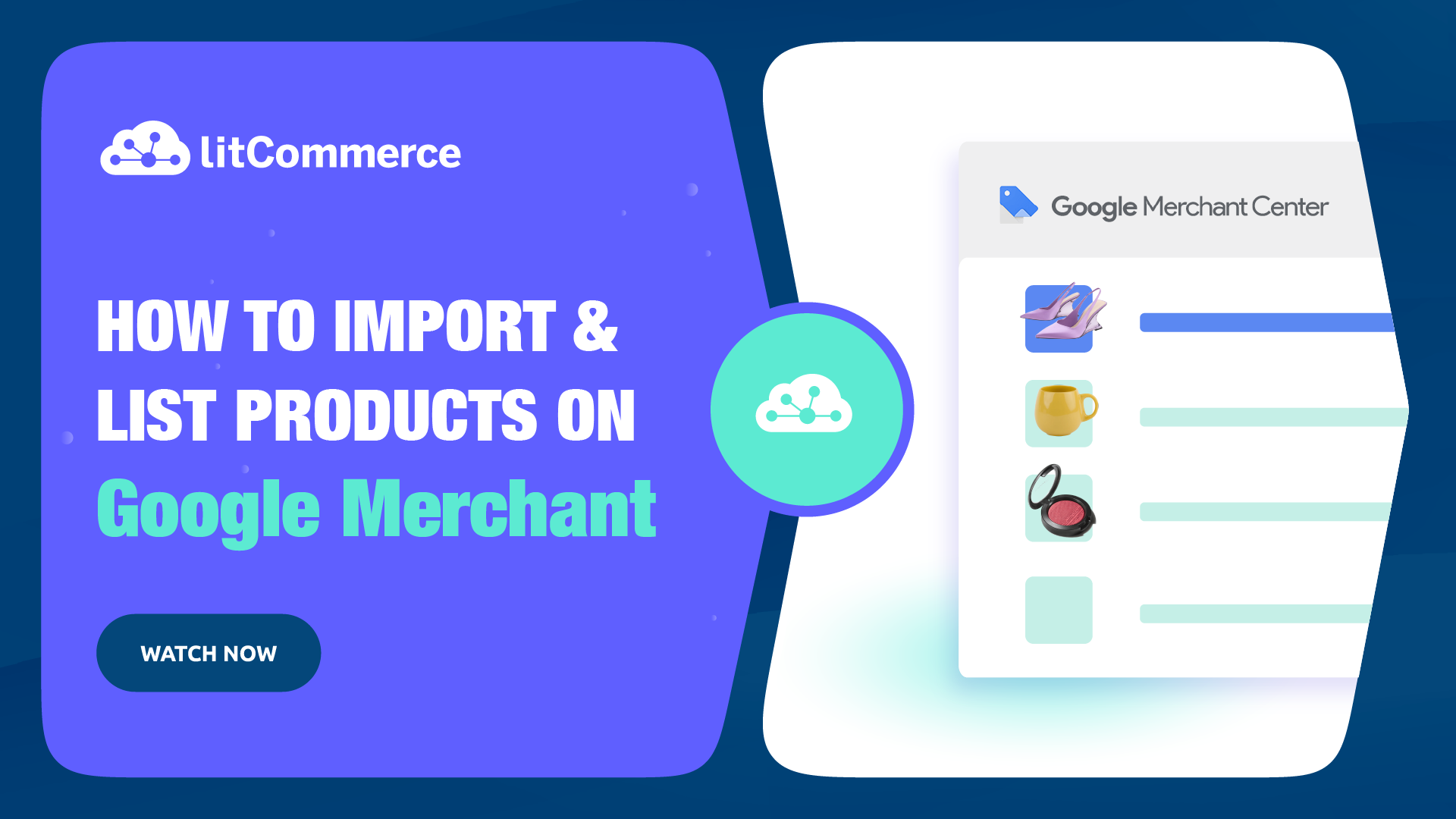 list products on google merchant center