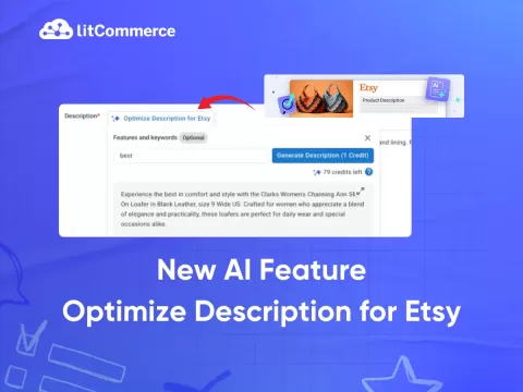 New AI Feature Optimize Description for Etsy