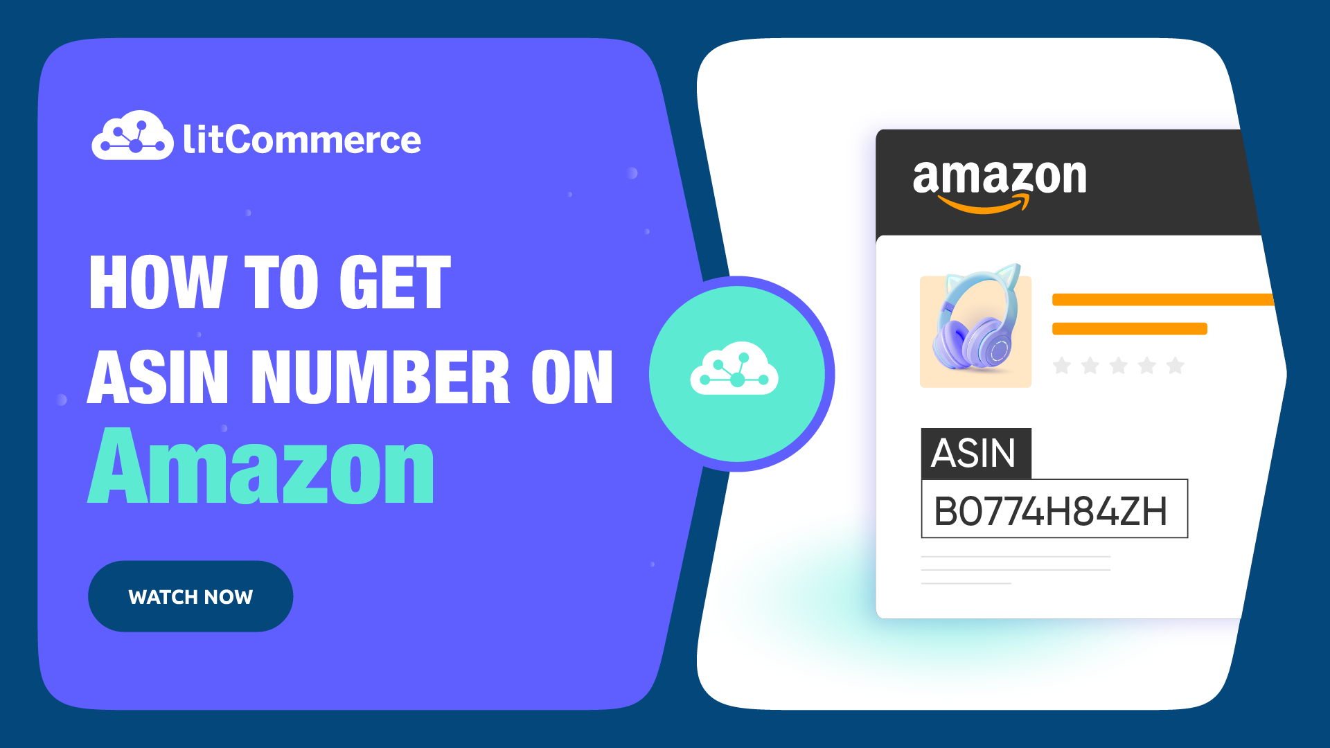 How to get ASIN number on Amazon from LitCommerce