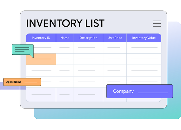free inventory management templates
