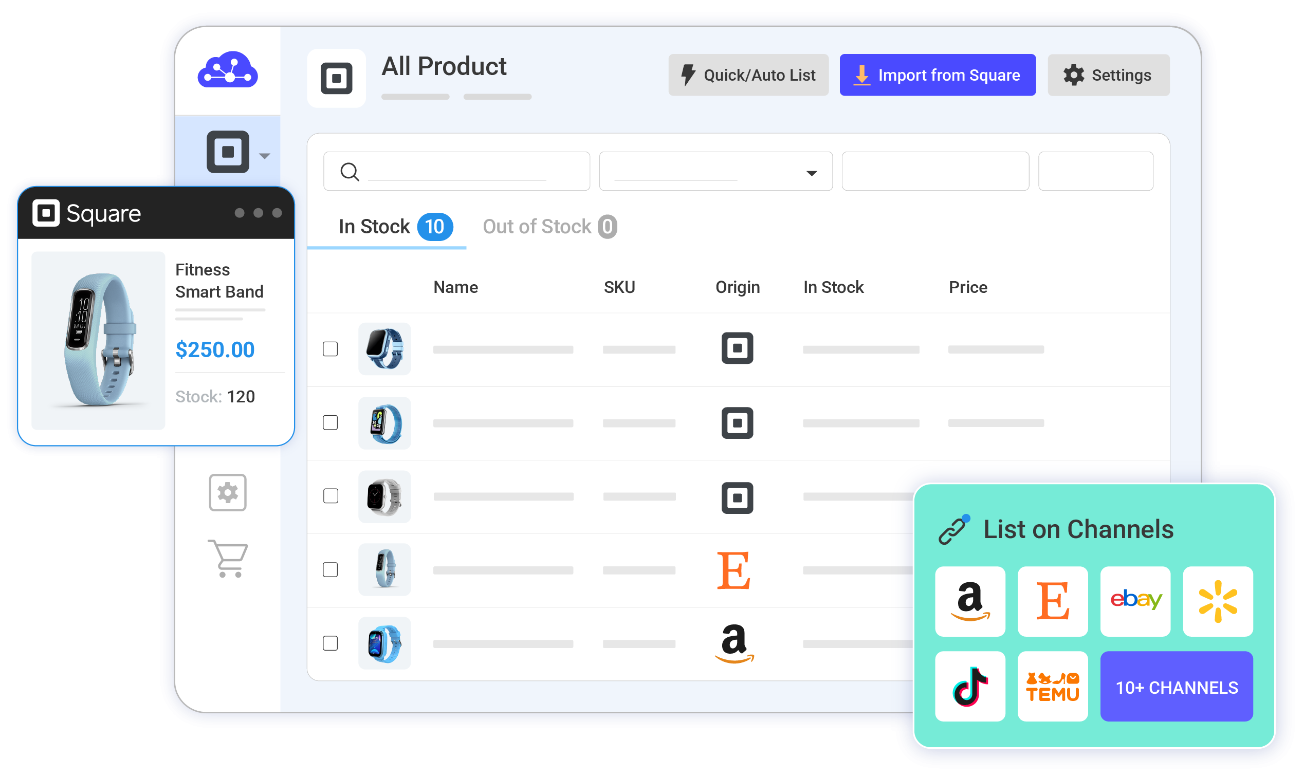Square Integration Feature 2