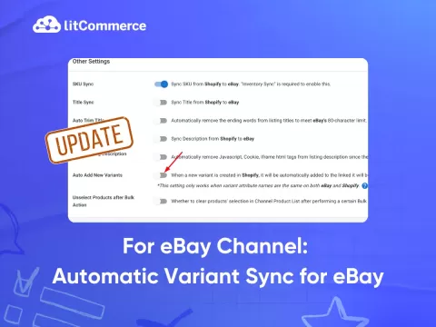 Automatic Variant Sync for eBay