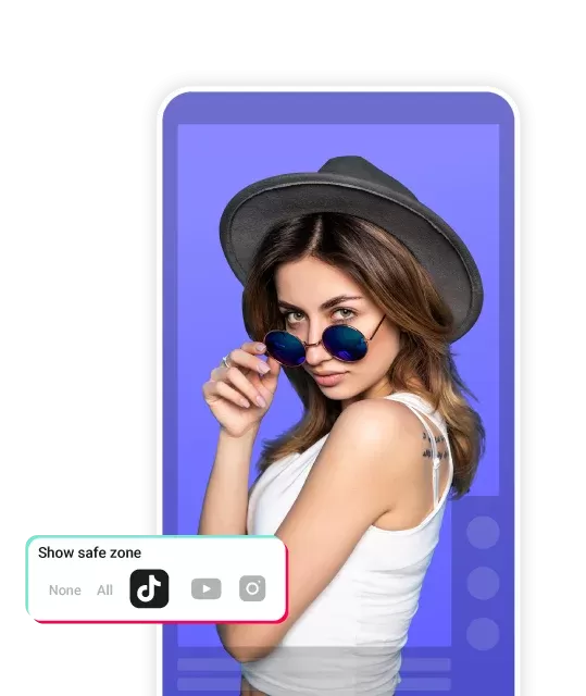 tiktok safe zone template hero section 74457aed