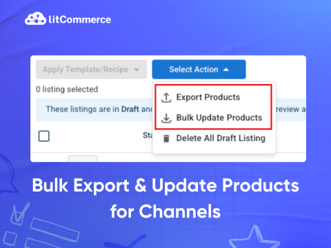 Bulk Export & Update Products for Channels