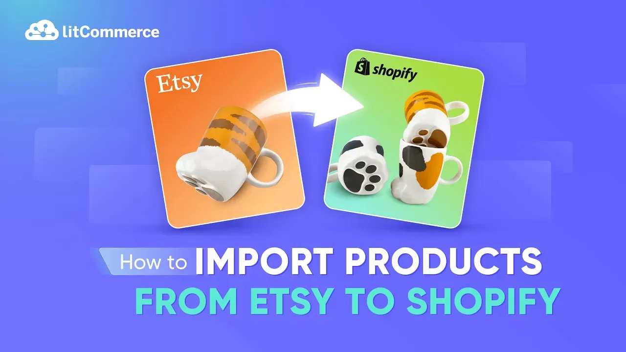 Import products from etsy to shopify