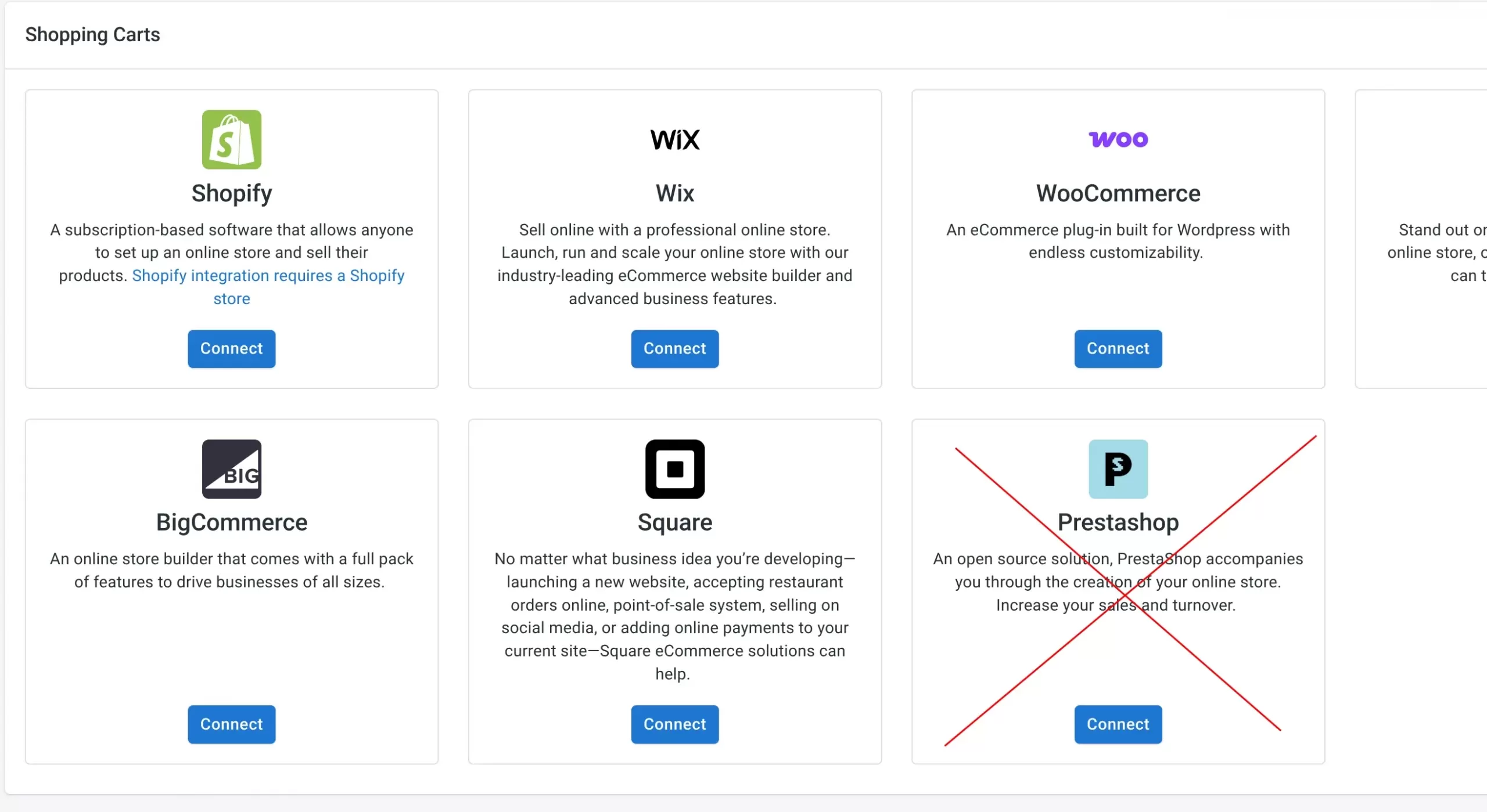 PrestaShop No Longer Supported