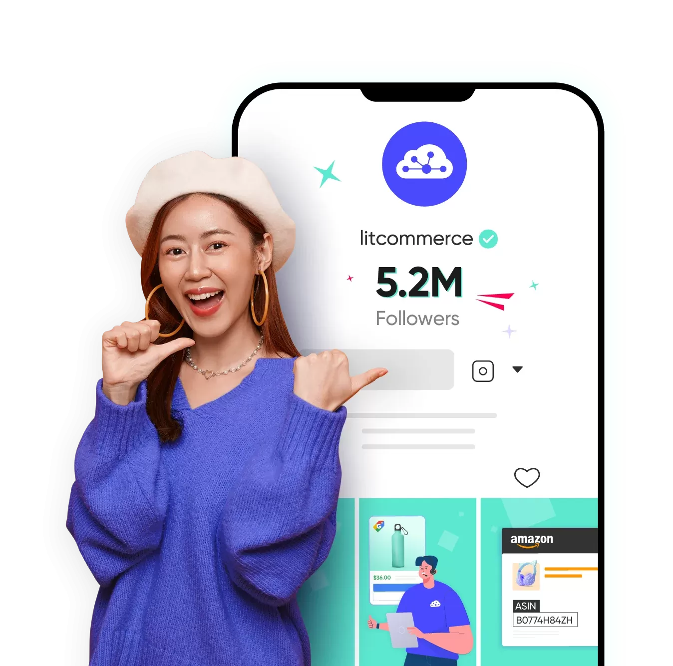 TikTok bio template hero section 9cf0764c