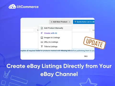 Create eBay Listings Directly from Your Channel