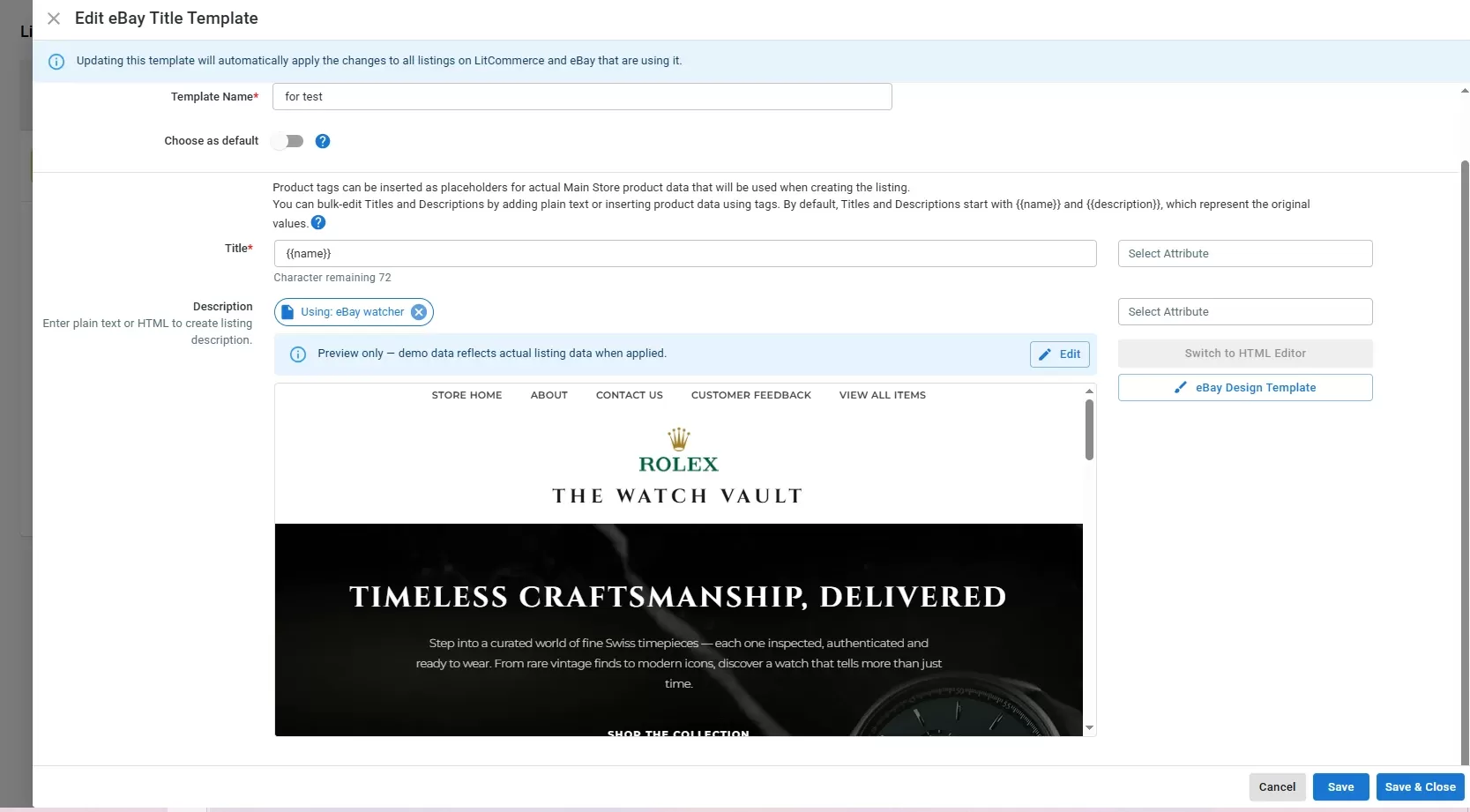 ebay template designer