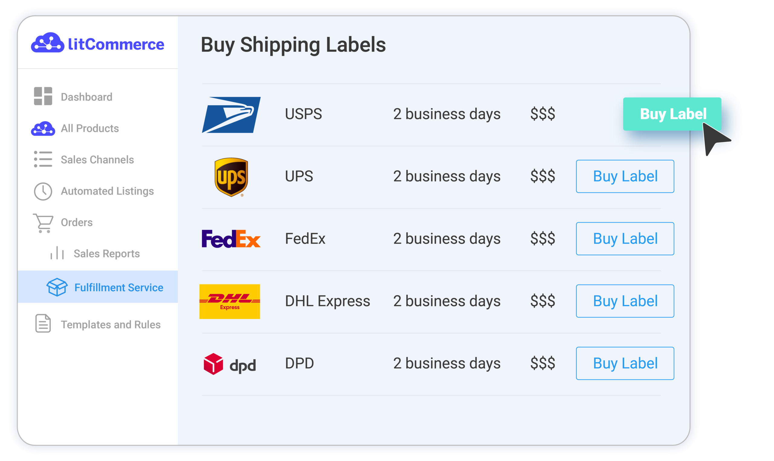 buy and print ebay shipping label