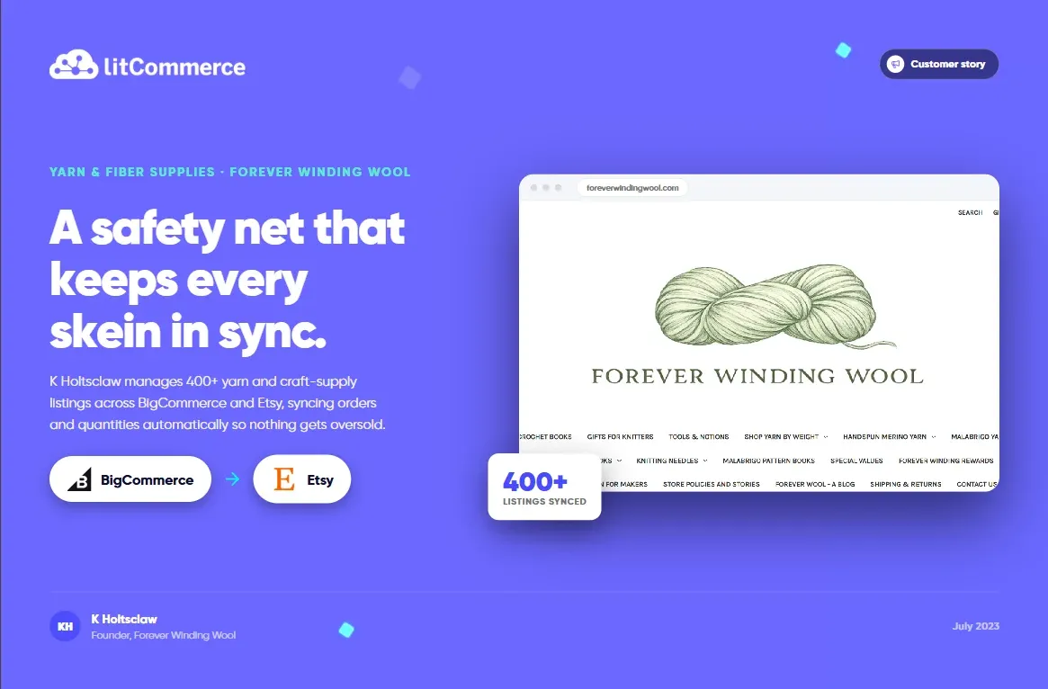 Forever Winding Wool case study
