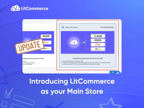 Introducing LitCommerce as your Main Store