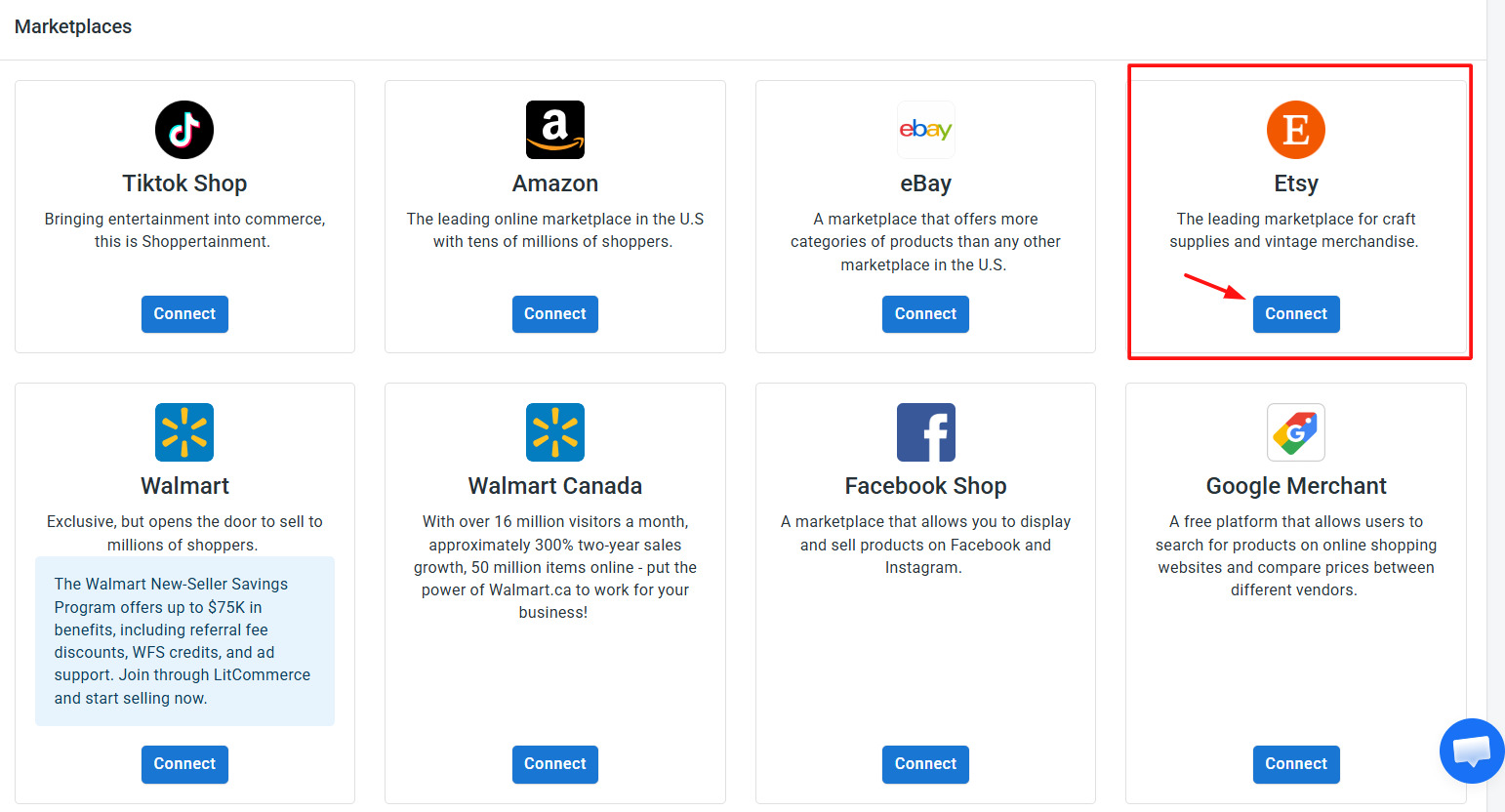 Connect Your Etsy Store