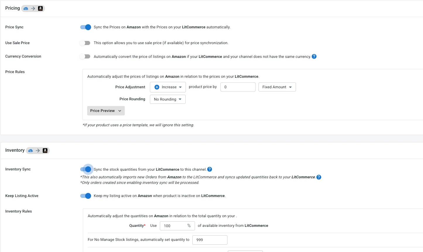 turn on amazon sync for etsy turn on amazon sync for etsy