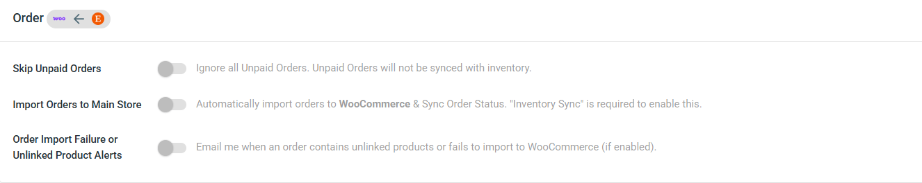 Enable WooCommerce Etsy Sync - Order