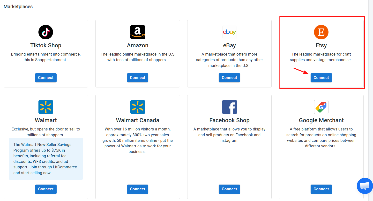 Step 1: Connect WooCommerce to Etsy