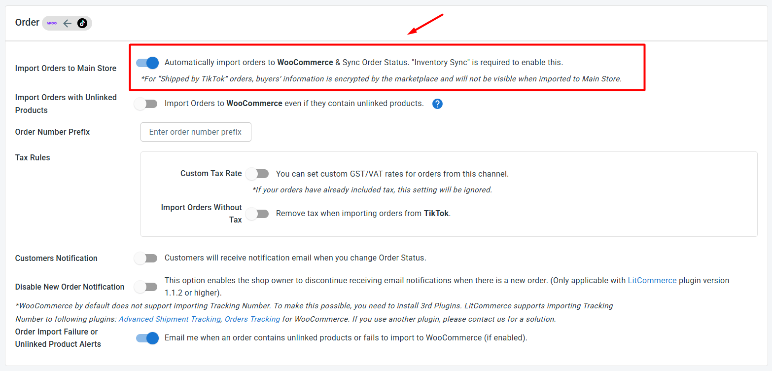 image4 1 Turn On WooCommerce TikTok Shop Sync - Order