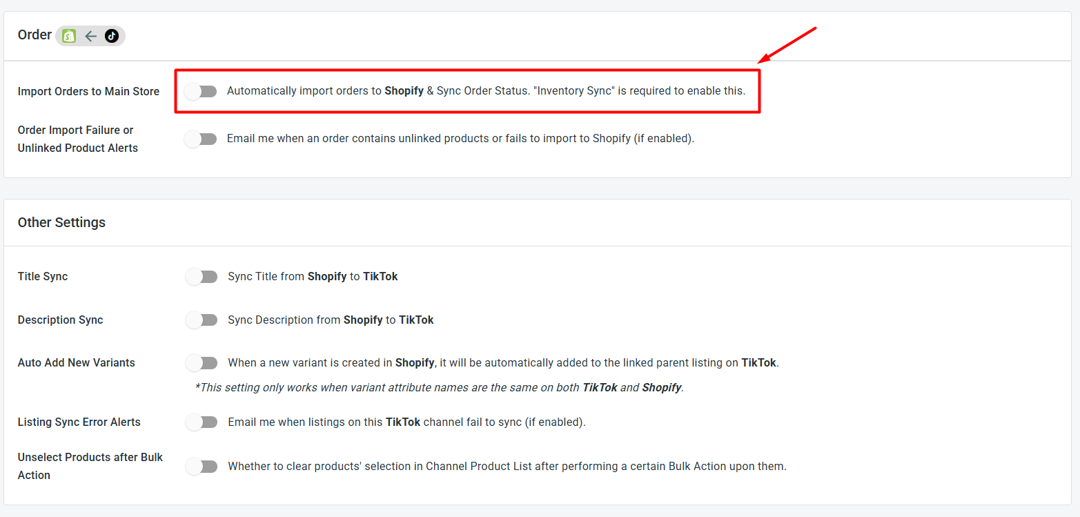 image4 Enable Shopify TikTok Shop Sync - Order