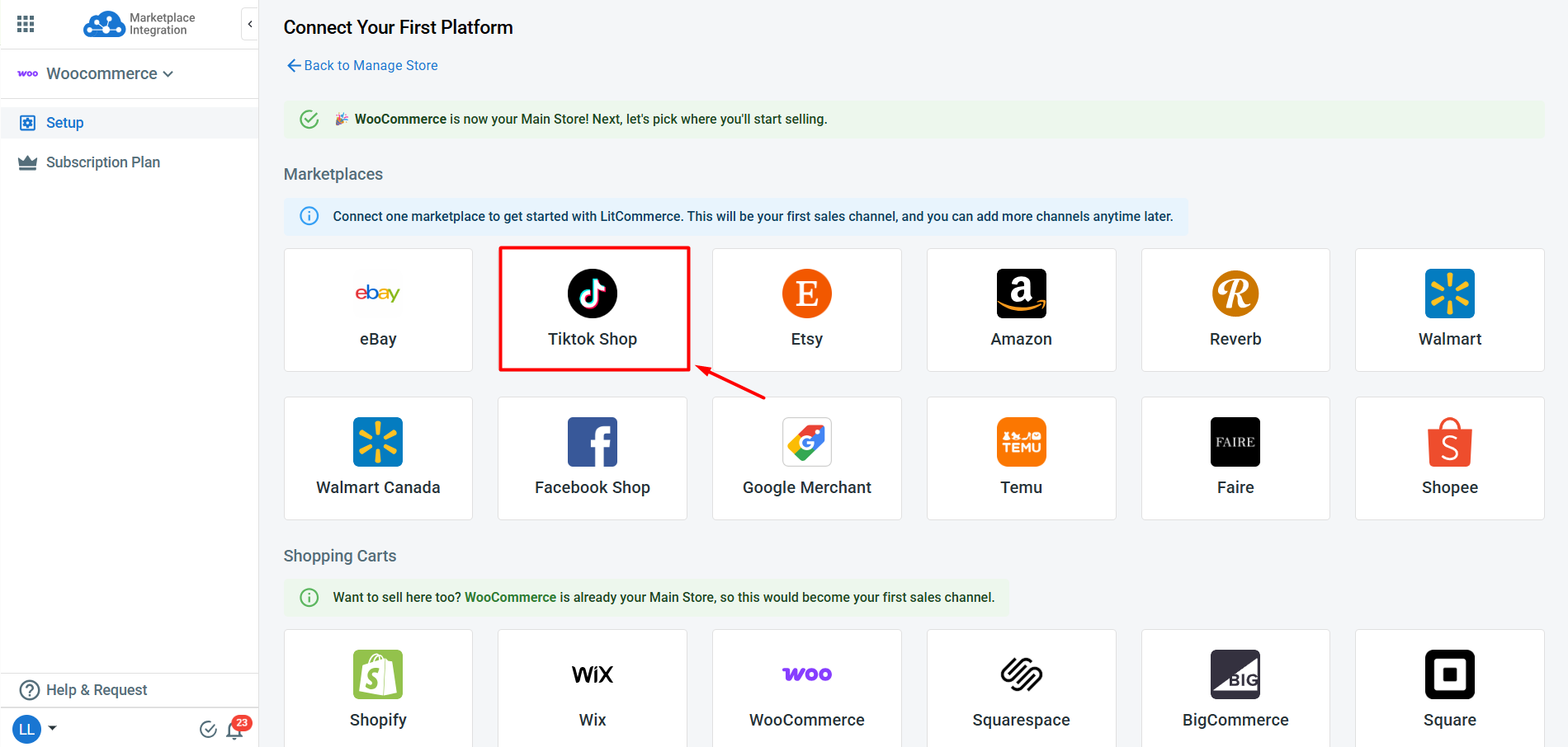 woocommerce tiktok shop 2