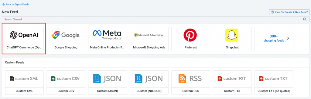 Support OpenAI Commerce